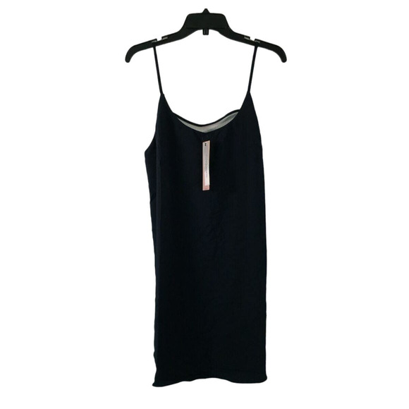 City Goddess Goddiva Mini A Line Strappy Cami Shift Dress- Women's Size 12-Blue - Picture 1 of 7